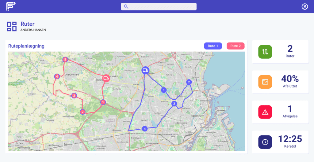 Logistics Flow ordrestyring